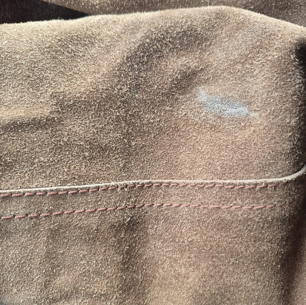 Vintage Suede Fringe Jacket Fits Womens Small - Picture 9 of 9